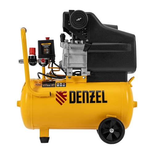 Компрессор воздушный DC1500/24, прямой привод, 1.5 кВт, 24 литра, 220 л/мин Denzel по ценам производителя в Уфе с доставкой по всей России