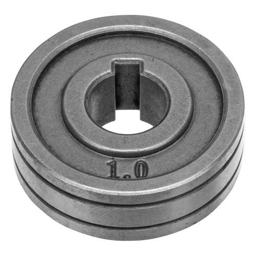 Подающий ролик, V профиль под стальную проволоку 0,8-1мм, 2 шт Denzel по ценам производителя в Уфе с доставкой по всей России