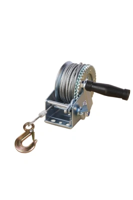 Лебедка ручная барабанная с тросом  400кг  20м оцинкованная TOR FD купить в Москве с доставкой по всей России | ProtosMarket.ru