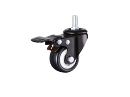Колесо мебельное поворотное SCZTB 25 50 мм с болтом и тормозом по ценам производителя в Уфе с доставкой по всей России