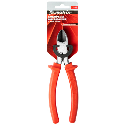 Бокорезы Econom, 200 мм, шлифованные, пластмассовые рукоятки Matrix по ценам производителя в Уфе с доставкой по всей России