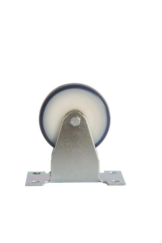 Колесо аппаратное неповоротное FCv 93 75 мм (синяя резина) по ценам производителя в Уфе с доставкой по всей России