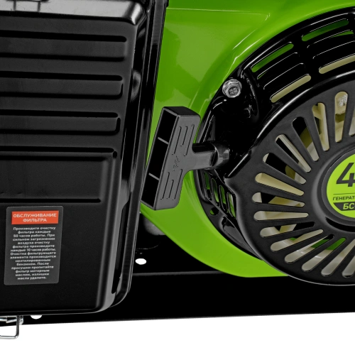 Генератор бензиновый БС-8000, 6,6 кВт, 230В, четырехтактный, 25 л, ручной стартер Сибртех по ценам производителя в Уфе с доставкой по всей России