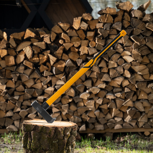 Колун-кувалда 3000 г, кованая, фибергласовая  рукоятка c TPR покрытием, 880 мм Denzel по ценам производителя в Уфе с доставкой по всей России