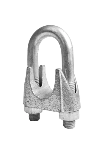 Зажим канатный TOR ф=34 мм DIN 741 (Q) по ценам производителя в Уфе с доставкой по всей России