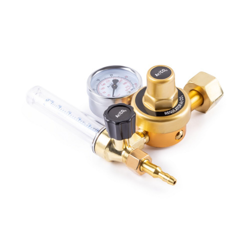 Регулятор VARTEG УРГ-40 (Cu) (аргоновый/углекислотный, 1 манометр, 1 ротаметр, ( вентиль) купить в Москве с доставкой по всей России | ProtosMarket.ru