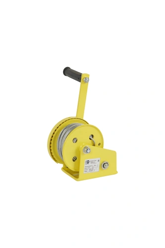 Лебедка ручная барабанная  с тросом  540кг  20м стальной корпус TOR BHW купить в Москве с доставкой по всей России | ProtosMarket.ru