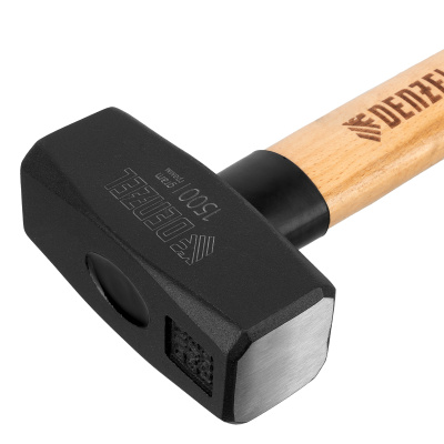 Кувалда, 1500 г, кованая головка, буковая рукоятка Denzel по ценам производителя в Уфе с доставкой по всей России