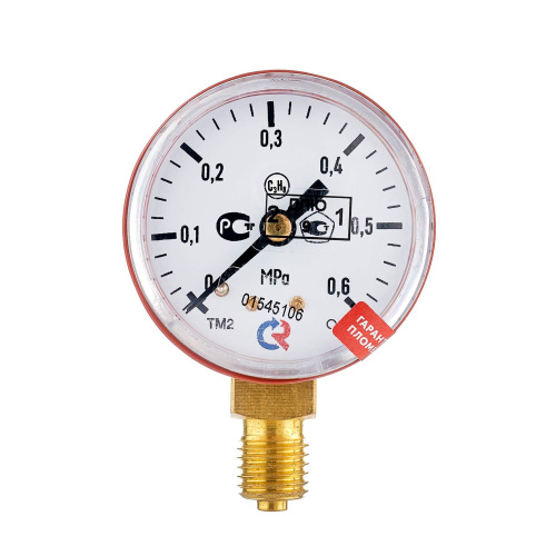 Манометр с поверкой 0,6 МПа, пропан по ценам производителя в Уфе с доставкой по всей России