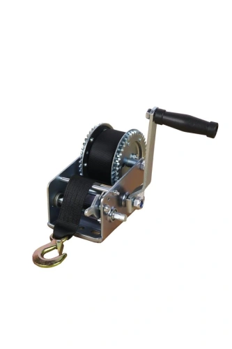 Лебедка ручная барабанная с лентой  1т 20 м оцинкованная TOR LHW по ценам производителя в Уфе с доставкой по всей России