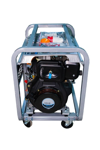 Генератор дизельный 5,0 кВт 380В/1,6 кВт 220В 15 л с электростартером TOR KM5000D по ценам производителя в Уфе с доставкой по всей России