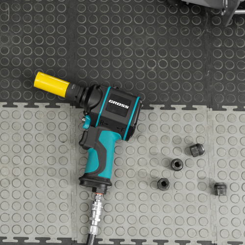 Гайковерт пневматический ударный G985K2, 1/2, 610Нм 9000 об/мин, с набором 17 предметов Gross по ценам производителя в Уфе с доставкой по всей России