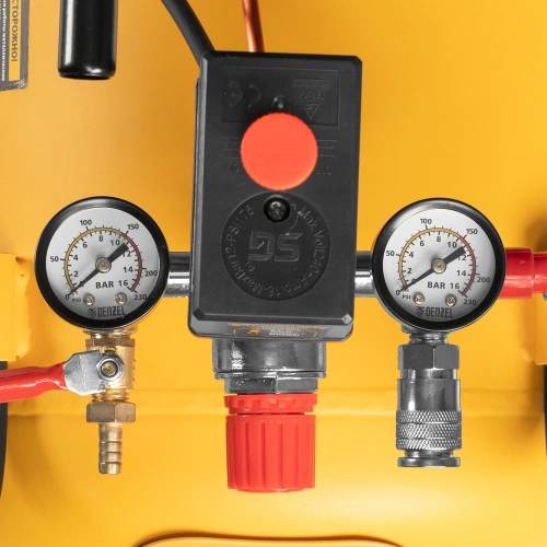 Компрессор воздушный BCW3000-T/100, ременный привод, 3.0 кВт, 100 литров, 520 л/мин Denzel по ценам производителя в Уфе с доставкой по всей России