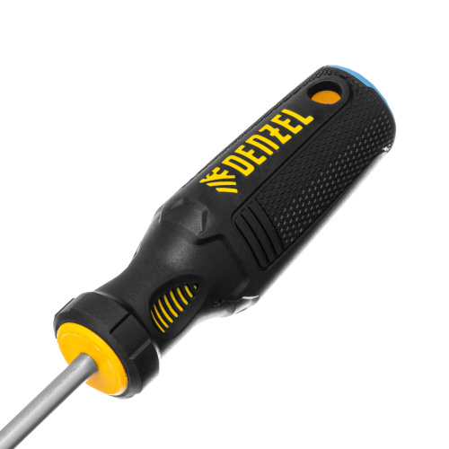 Отвертка, SL6x150 мм, S2, 3к рукоятка Denzel по ценам производителя в Уфе с доставкой по всей России