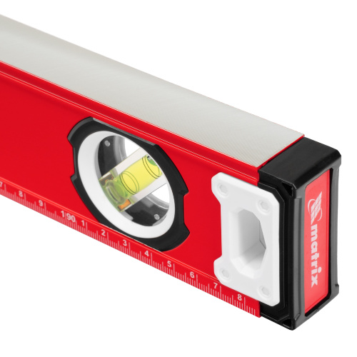 Уровень алюминиевый, фрезерованный, 3 глазка, рукоятки, 2000 мм Matrix по ценам производителя в Уфе с доставкой по всей России