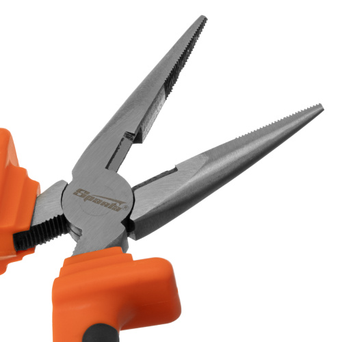 Длинногубцы прямые Comfort, 160 мм ,шлифованные, двухкомпонентные рукоятки Sparta по ценам производителя в Уфе с доставкой по всей России