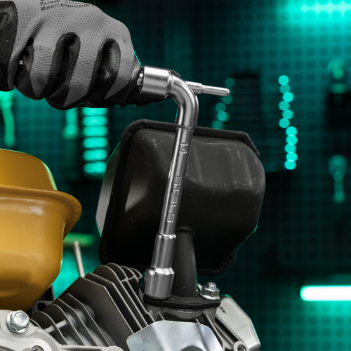 Ключ угловой проходной 14 мм Stels по ценам производителя в Уфе с доставкой по всей России