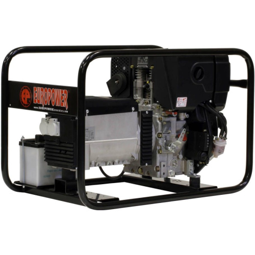 Генератор дизельный EUROPOWER EP 6000 DE по ценам производителя в Уфе с доставкой по всей России