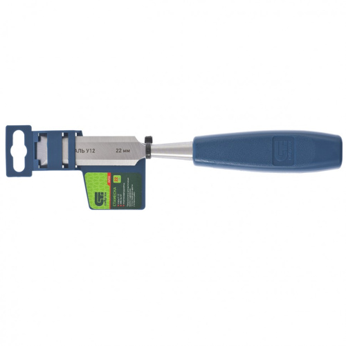 Стамеска, 22 мм, пластиковая рукоятка Сибртех по ценам производителя в Уфе с доставкой по всей России