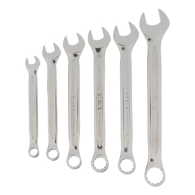 Набор ключей комбинированных 6 шт, 8-17 мм,  антислип Stels по ценам производителя в Уфе с доставкой по всей России