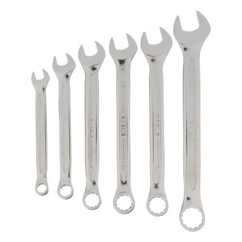 Набор ключей комбинированных 6 шт, 8-17 мм,  антислип Stels по ценам производителя в Уфе с доставкой по всей России