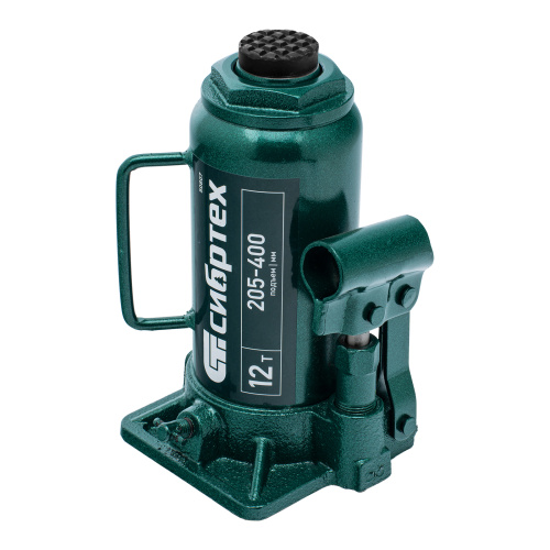 Домкрат гидравлический бутылочный, 12 т, 205-400 мм Сибртех по ценам производителя в Уфе с доставкой по всей России