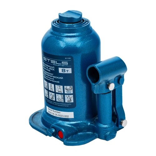 Домкрат гидравлический бутылочный телескопический, 8 т, подъем 180-410 мм Stels по ценам производителя в Уфе с доставкой по всей России