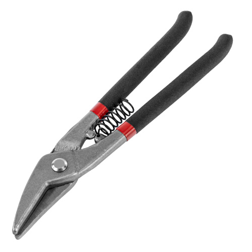 Ножницы по металлу, 250 мм, для фигурного реза, обливные рукоятки Matrix по ценам производителя в Уфе с доставкой по всей России