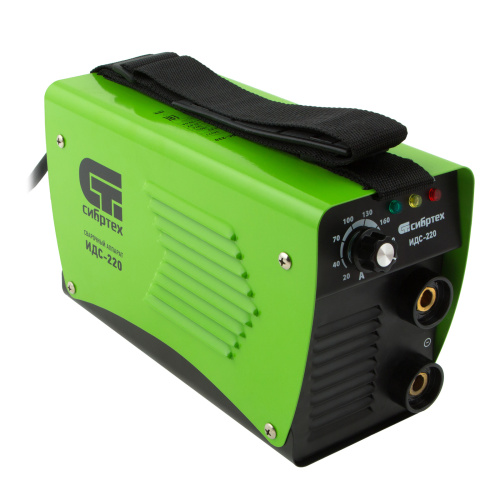 Аппарат инверторный дуговой сварки ИДС-220, 220 А, ПВ 80%, диаметр электрода 1.6-5 мм Сибртех по ценам производителя в Уфе с доставкой по всей России