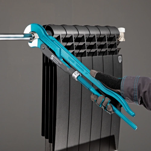 Ключ трубный рычажный 2, №3, цельнокованый, CrV, тип "S" Gross по ценам производителя в Уфе с доставкой по всей России