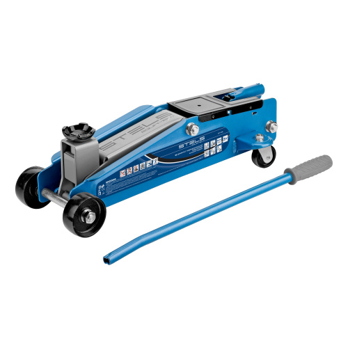 Домкрат гидравлический подкатной, высокий подъем, 3т, SUV, 190-535 мм Stels по ценам производителя в Уфе с доставкой по всей России