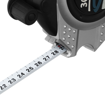 Рулетка геодезическая 30 м х 13 мм, закрытый корпус, металлическая лента, нейлон Gross по ценам производителя в Уфе с доставкой по всей России