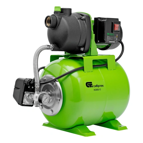 Насосная станция НС850-П, 850 Вт, напор 42 м, 3500 л/ч, ресивер 19 л Сибртех по ценам производителя в Уфе с доставкой по всей России