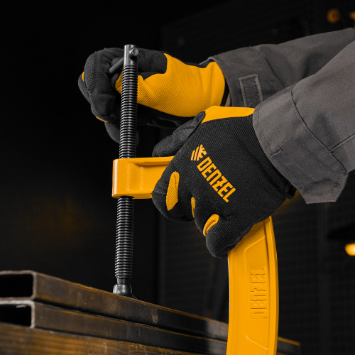 Струбцина G-образная, усиленная, 150 мм Denzel по ценам производителя в Уфе с доставкой по всей России