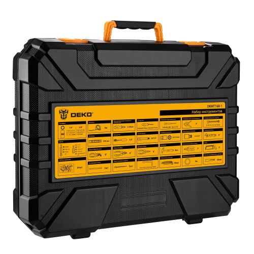 Набор инструментов для дома DEKO DKMT168-1 (168шт.) по ценам производителя в Уфе с доставкой по всей России