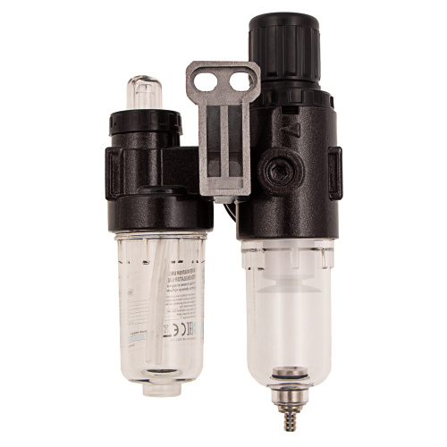 Блок подготовки воздуха регулятор-фильтр-лубрикатор FLR1500, 10 бар, 1500 л/мин, 1/4" Denzel по ценам производителя в Уфе с доставкой по всей России