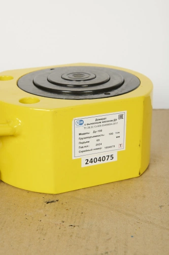 Домкрат гидравлический телескопический низкий TOR ДТ100Г69 100 т (3 уровня) по ценам производителя в Уфе с доставкой по всей России