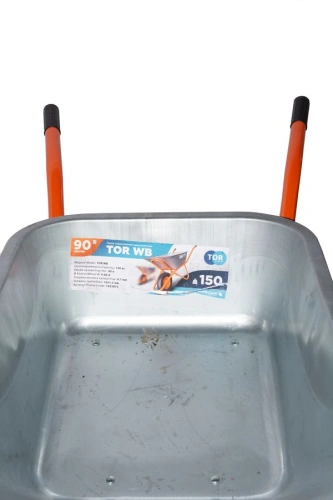 Тачка строительная 90 л 150 кг TOR WB одноколесная по ценам производителя в Уфе с доставкой по всей России