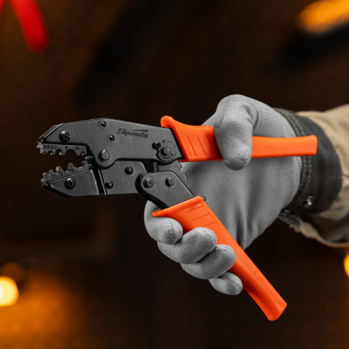 Клещи, 0.5-10 мм, для обжима электрокабеля Sparta по ценам производителя в Уфе с доставкой по всей России