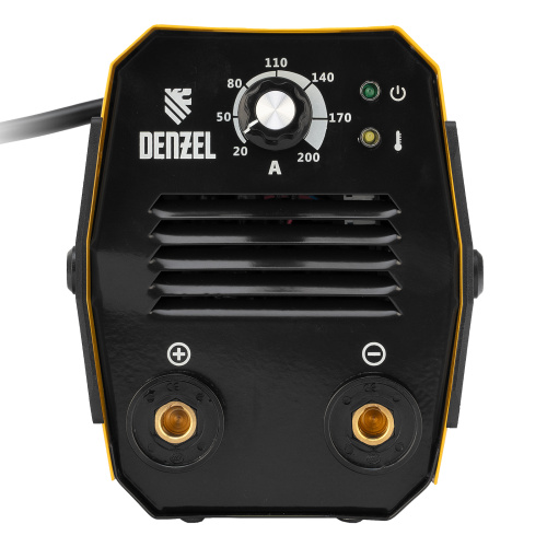 Аппарат инверторный дуговой сварки DS-200 Compact, 200 А, ПВ 70%, диаметр электрода 1.6-5 мм Denzel по ценам производителя в Уфе с доставкой по всей России