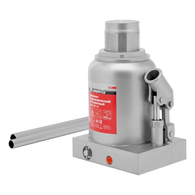 Домкрат гидравлический бутылочный, 30 т, h подъема 244-370 мм Matrix купить в Москве с доставкой по всей России | ProtosMarket.ru