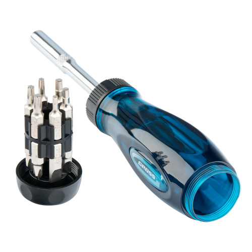 Отвертка реверсивная с удлинителем, трещотка 72 зуба, 12 шт, сталь S2 Gross по ценам производителя в Уфе с доставкой по всей России