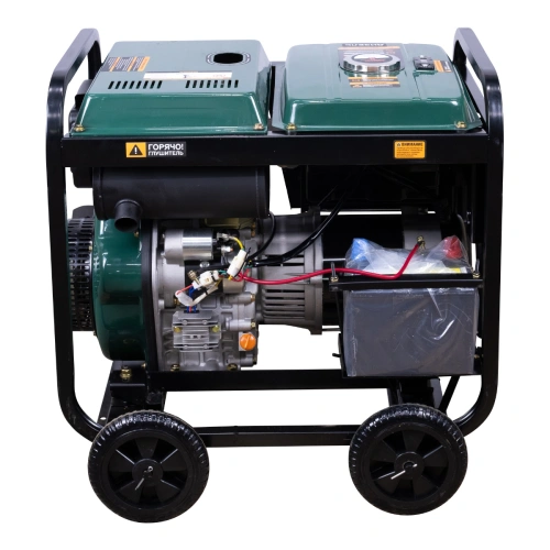 Генератор дизельный STEM Techno S6500DE (6.5 кВт, электростартер, дисплей, подогрев) по ценам производителя в Уфе с доставкой по всей России