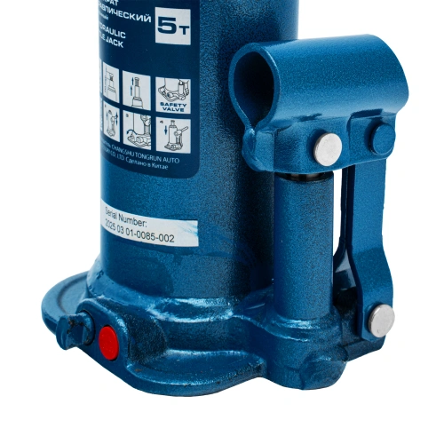 Домкрат гидравлический бутылочный, 5 т, h подъема 207-404 мм Stels по ценам производителя в Уфе с доставкой по всей России