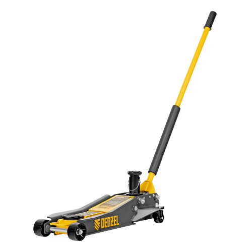 Домкрат гидравлический подкатной, 2/3 т, 98-770 мм, быстрый подъем, низ. подхват, проф, SUV Denzel по ценам производителя в Уфе с доставкой по всей России