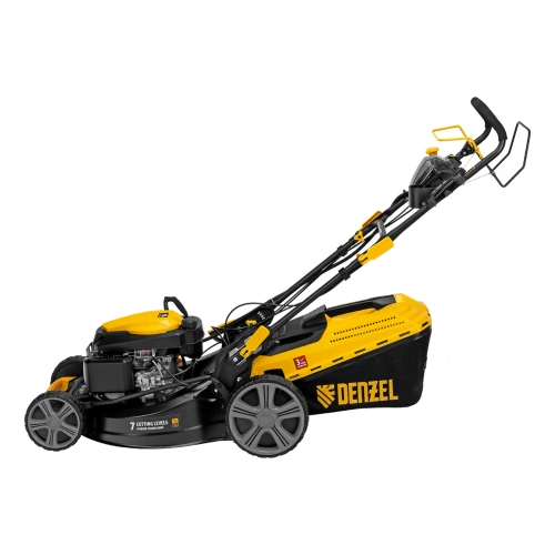 Газонокосилка бензиновая GLD-520SP-VE, 196 см3, ширина 52 см, привод, вариатор, электрический старт, 60 л Denzel по ценам производителя в Уфе с доставкой по всей России