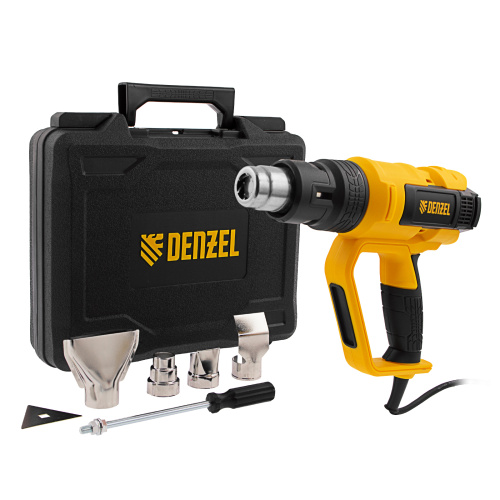 Фен технический HG-2000E, 2000 Вт, 2 режима, LCD дисплей Denzel по ценам производителя в Уфе с доставкой по всей России