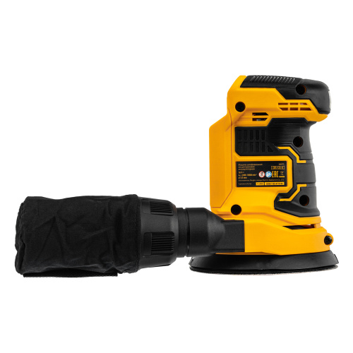 Машина шлифовальная эксцентриковая аккумуляторная COS-125-0, 18В Li-Ion Denzel по ценам производителя в Уфе с доставкой по всей России