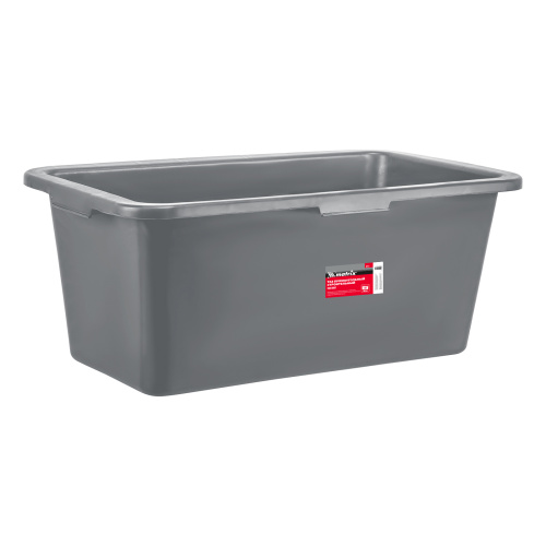 Таз прямоугольный строительный усиленный, 55 л Matrix по ценам производителя в Уфе с доставкой по всей России