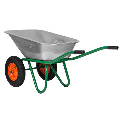 Тачка садово-строительная, 2-х колесная, усиленная, грузоподъемность 320 кг, объем 100 л Palisad по ценам производителя в Уфе с доставкой по всей России